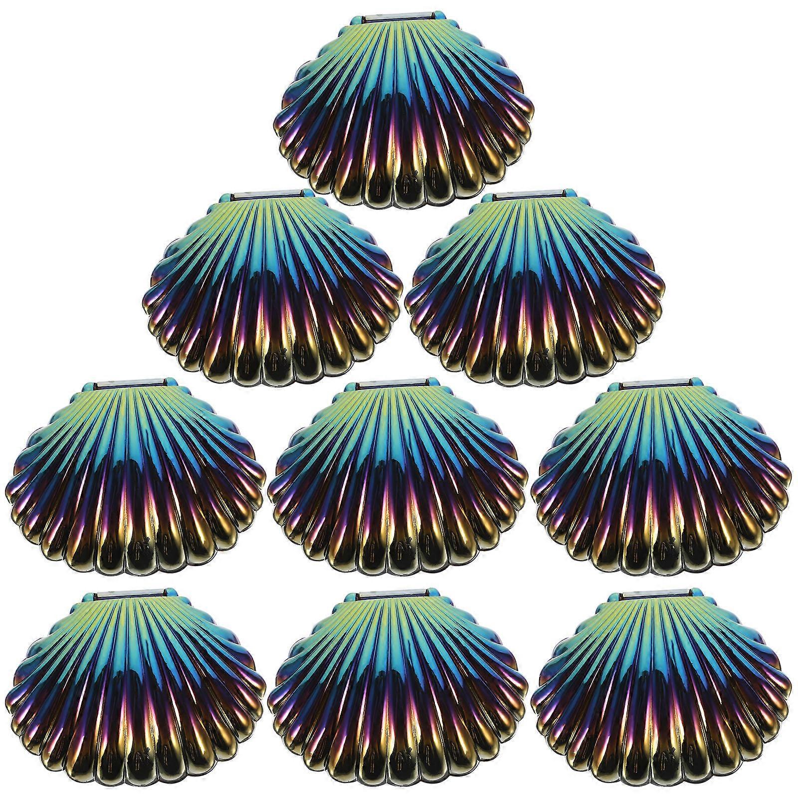 Sea Shell Holder Seashell Candy Box for Component Storage 10Pcs