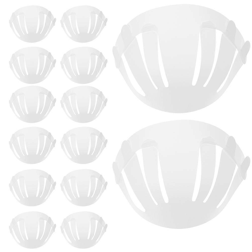 Hat Liner Baseball Cap Insert for Hat Supporting Stand 50Pcs White Ps Material