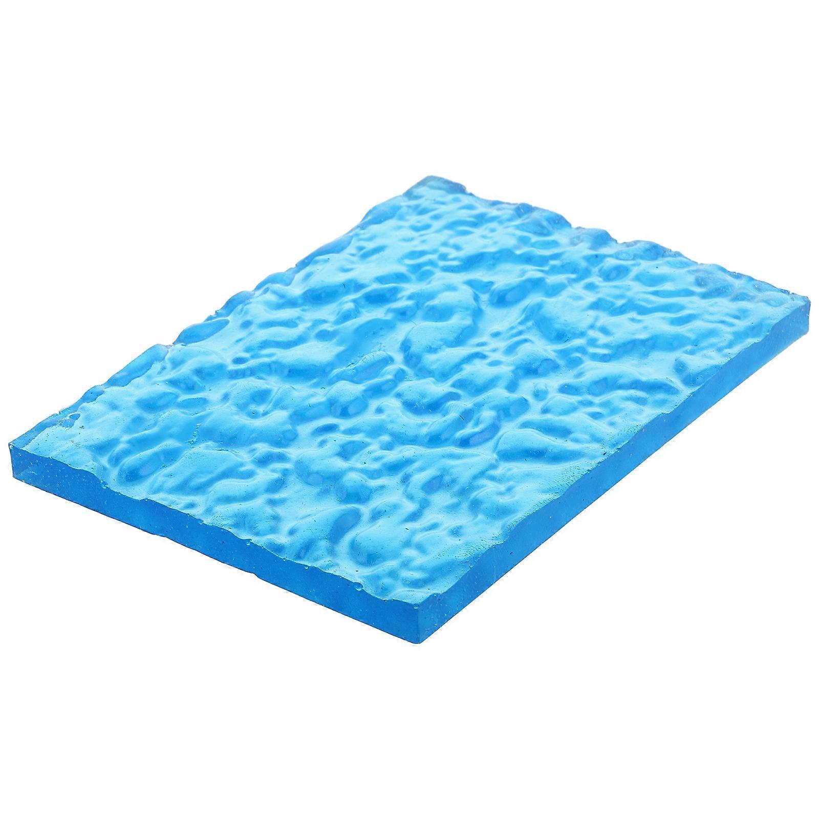 Water Wave Effect Resin Display Stand for Model Figures Marine Theme