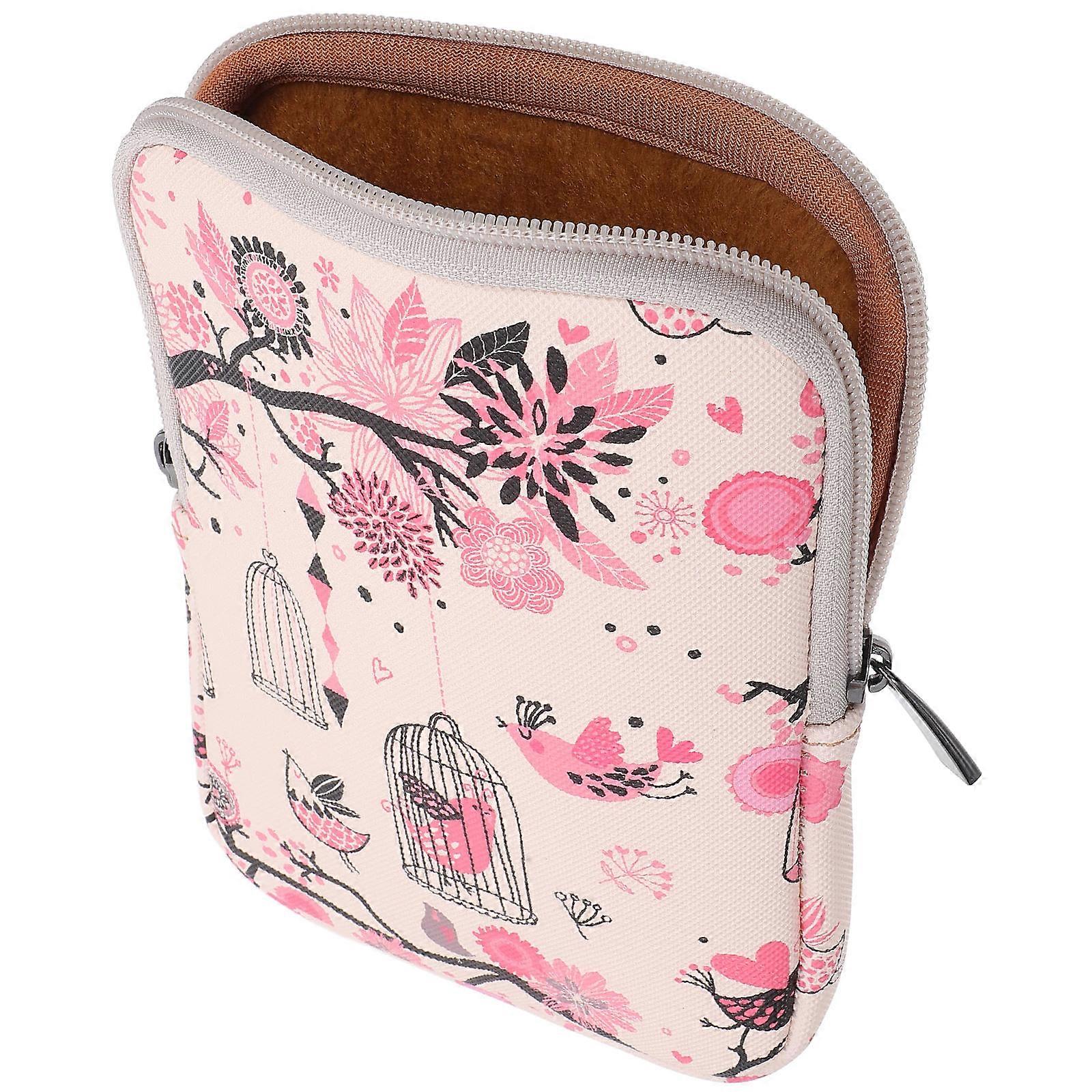 Canvas Electronic Book Cover for E-Reader Providing Protection