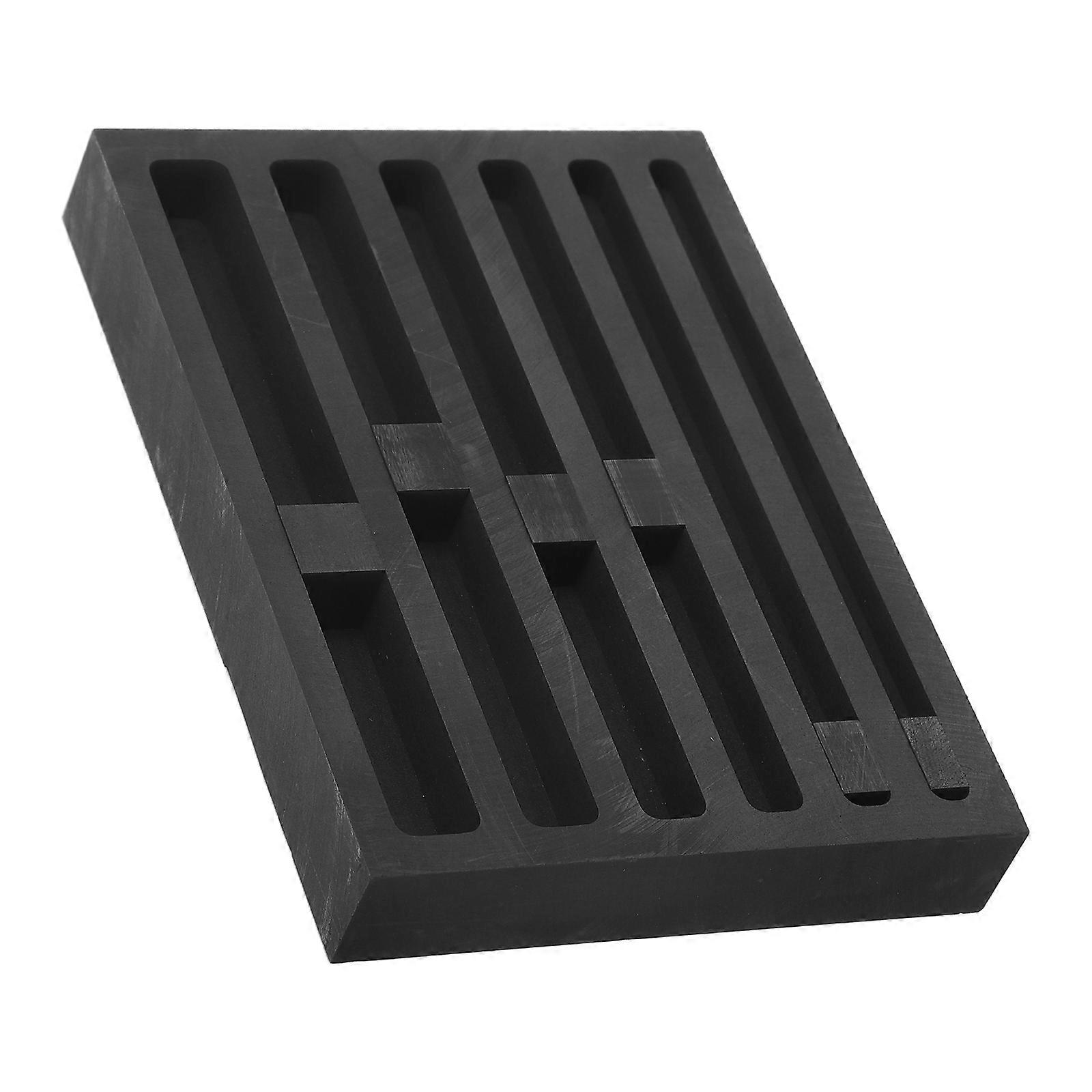 Black Graphite Mold for Metal Casting Featuring Multihole Design