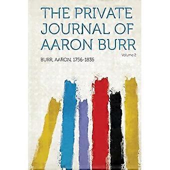 Aaron Burrs private journal bind 2
