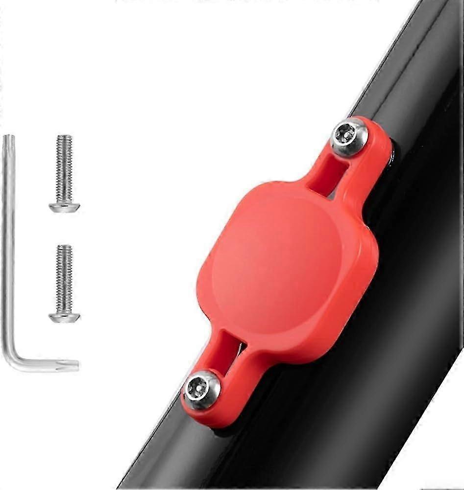 Bike GPS Tracker Mount, Anti-Theft Weatherproof ABS Bracket with Hexagon Screws and Tool, Compact Lightweight Design Compatible with Most GPS Trackers