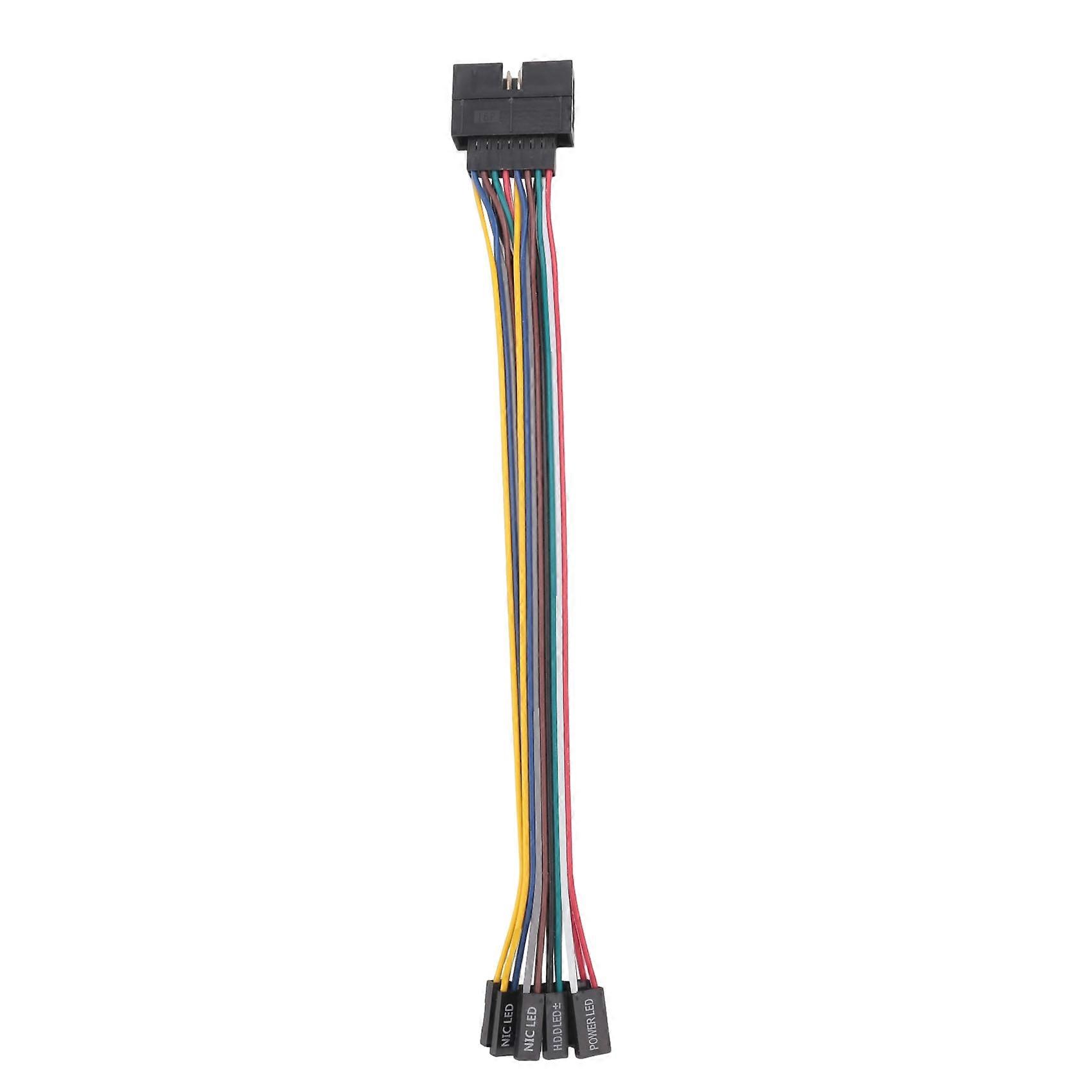 Multi Functional for Supermicro Front Panel Connector Adapter Cable for Computer Case Server Switches Extension Cord