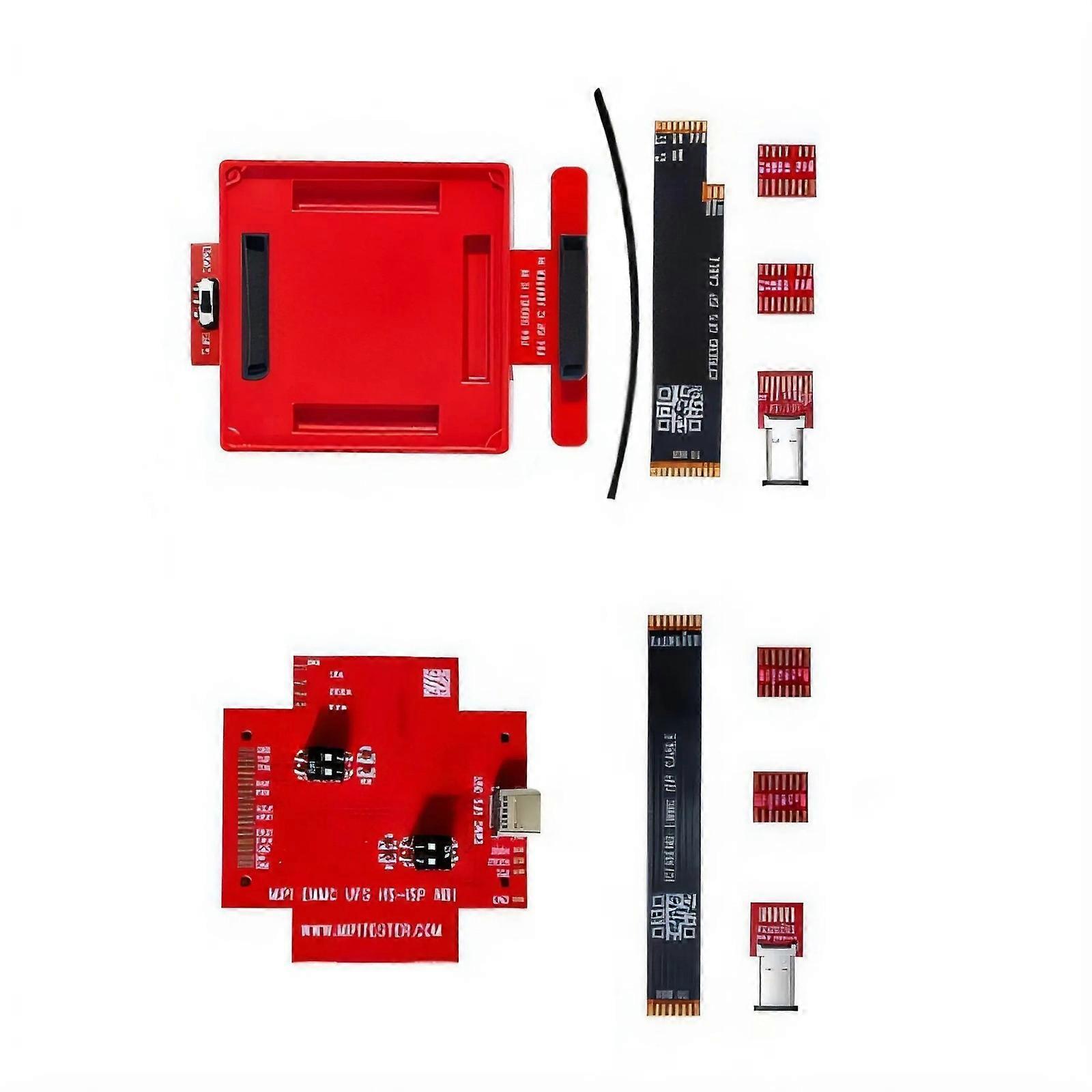 Stable ISP Programming Set for Flash64 Chip with UFS 2.0 to 3.1 Compatibility Featuring Five Point Positioning System Multicolor