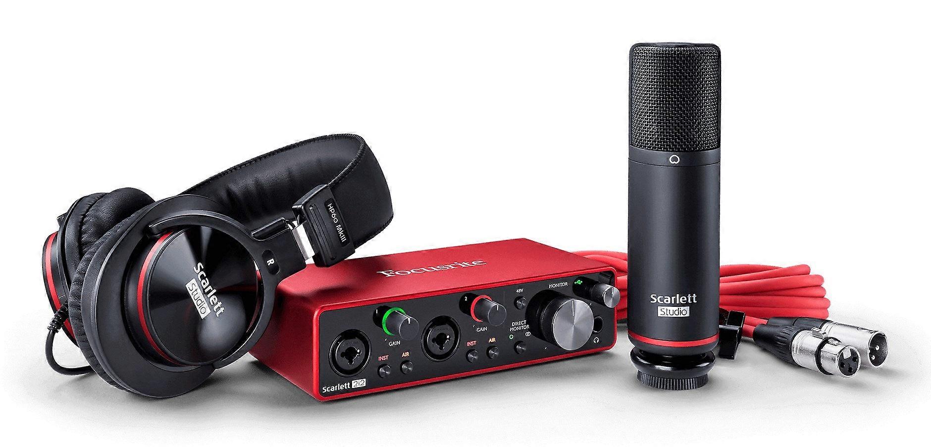 Focusrite Scarlett 2i2 Studio