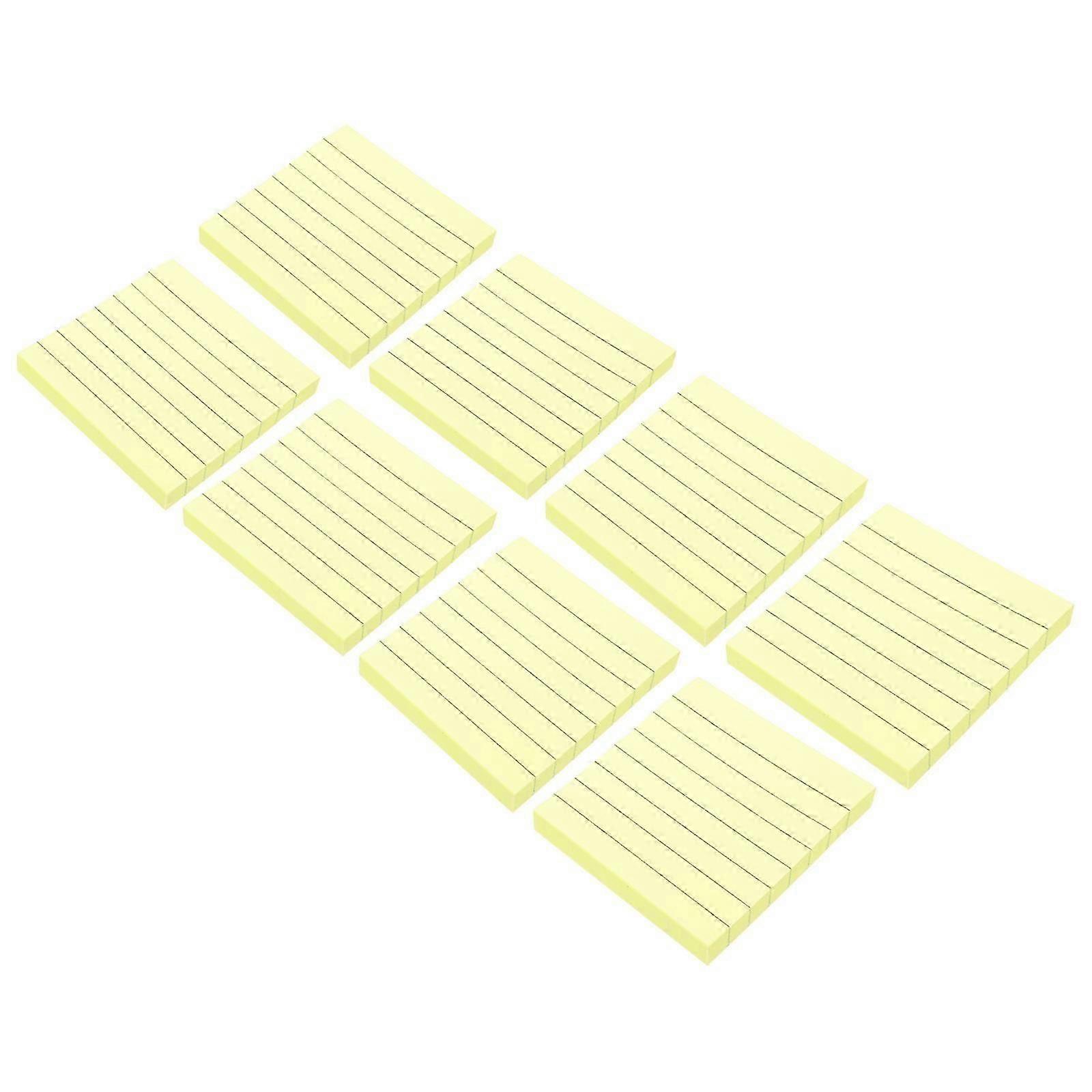 Sticky Memo Note Pads Lined Self-Stick Notes for Students 3200 Sheets