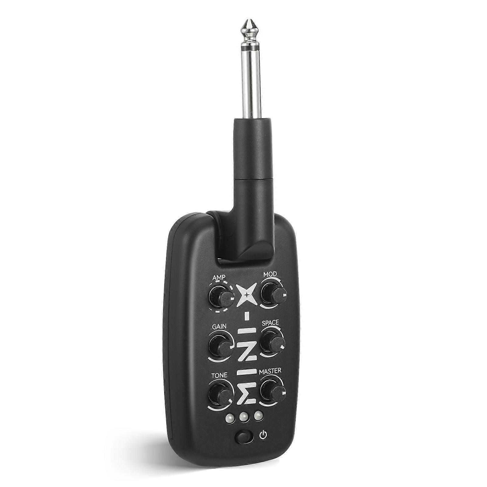 Electric Guitar Headphone Amp Effects Processor for Practice Metal