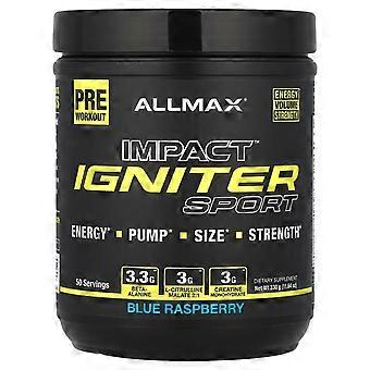 ALLMAX, Igniter, Pre-Workout, Blue Raspberry, 11.28 oz (320 g)