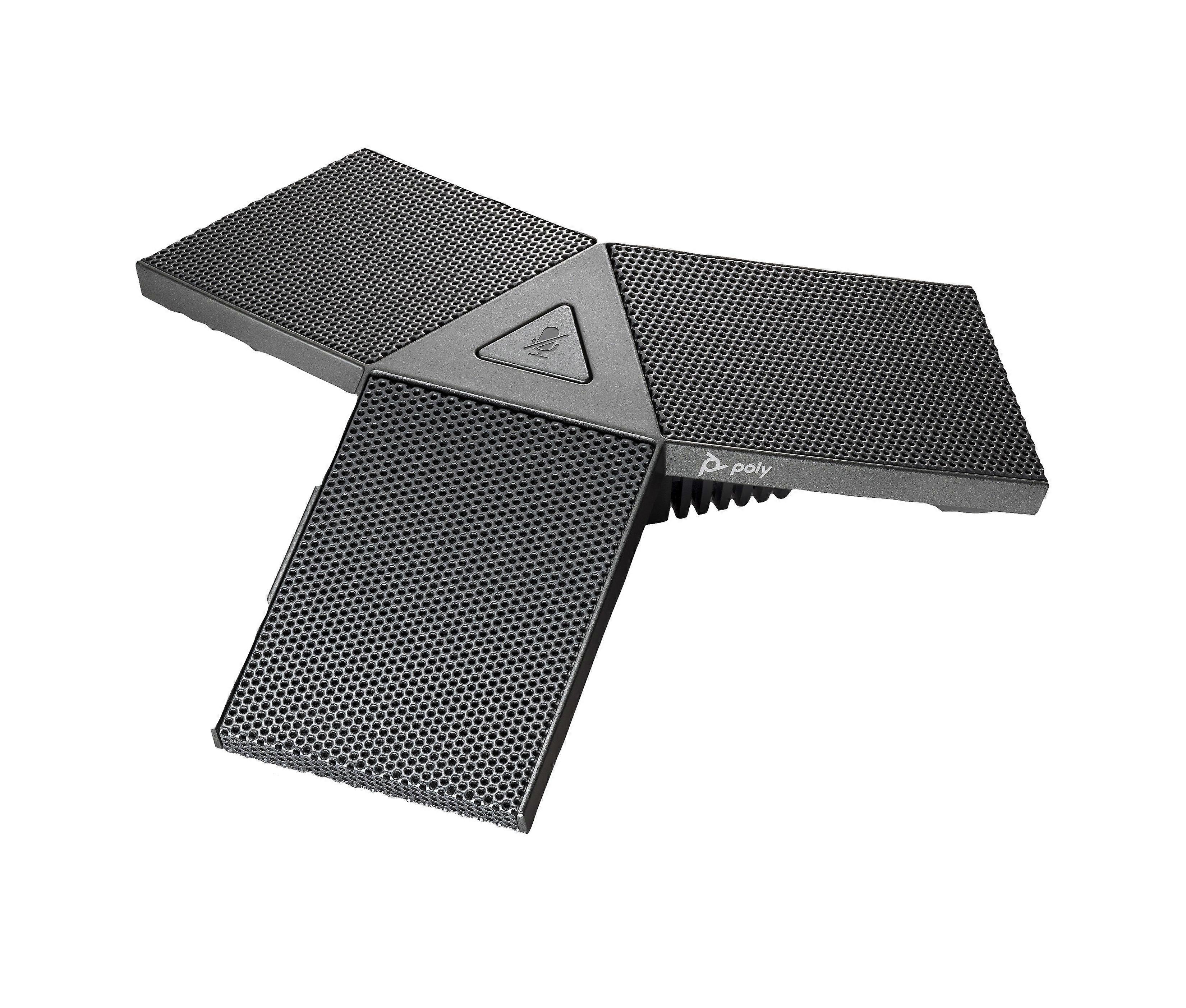 Microfone de mesa HP Poly - Microfone - Preto