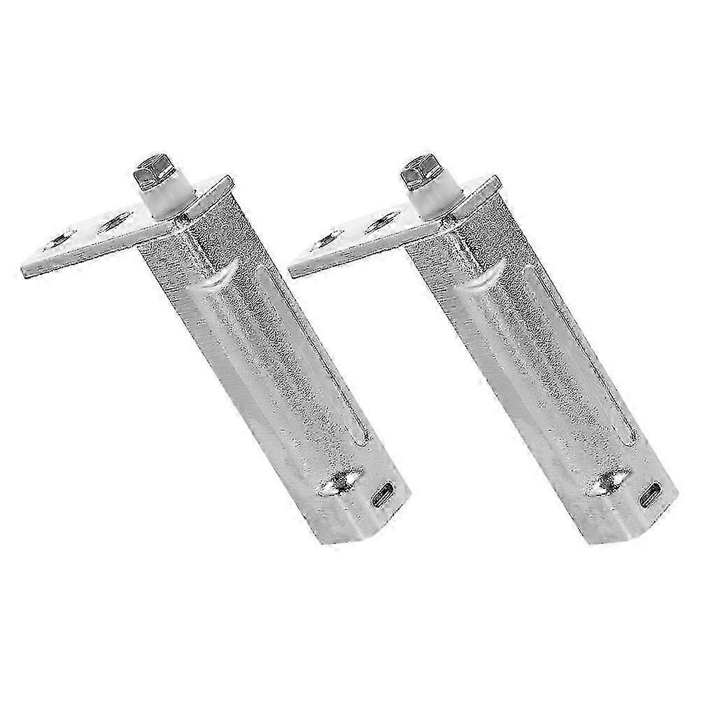 Stainless Steel Freezer Door Hinges Automatic Closure 2Pcs Replacement