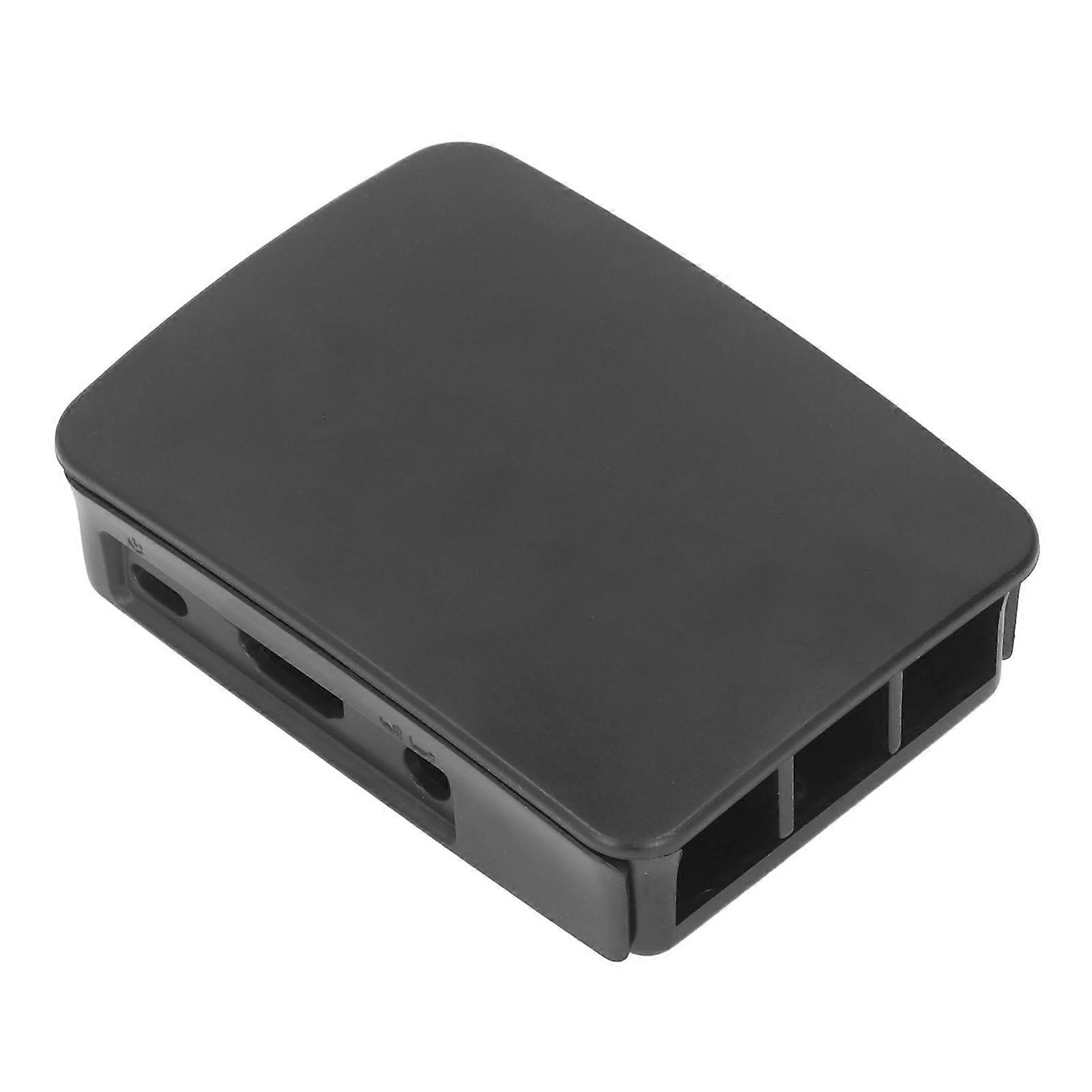 Micro Computer Enclosure Shell Case Box ABS All Ports Access for Raspberry Pi 3 B+ Black