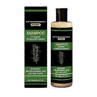 1-3x hydrolyserat keratin rosmarin hårväxtschampo, för närande, mjukt och voluminöst hår, dbIAOS