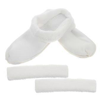 Winter Plush Shoe Liners White Removable Cotton Liner 1Set for Shoes