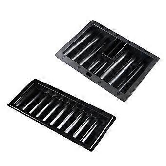 Poker Chip Tray for Storage Plastic Table Chip Holder 2Pcs