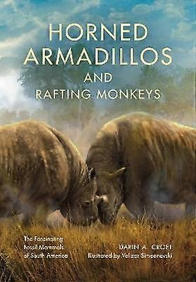Armadillos cornuto e scimmie atterre