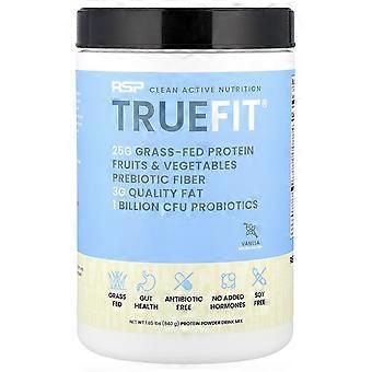 RSP Nutrition, TrueFit®, Eiwitdrankmix van grasgevoerd rundvlees, Vanille, 1,85 lbs (840 g)
