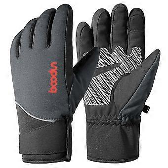 Guanti da sci touch screen Winter Full Finger impermeabile ciclismo Outdoor Sport Guanti per bicicletta Snowboard Moto uomo donna