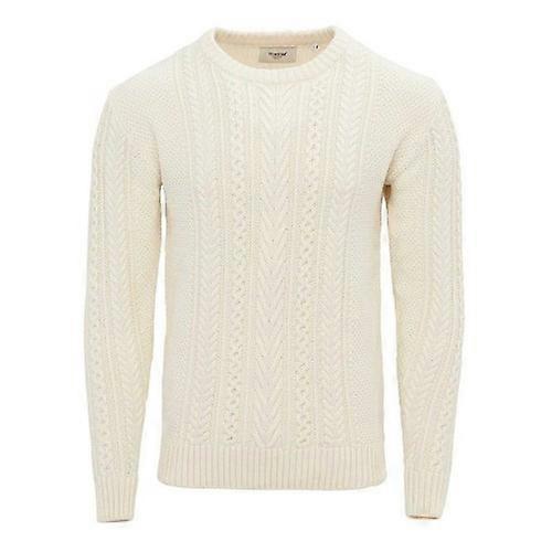 Firetrap Mens Cable Knit Cotton Jumper