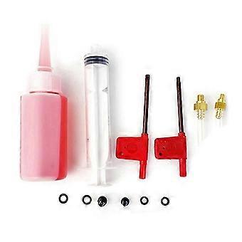 Kit de purge de freins hydrauliques ZOOM compatible avec le système de freinage ZOOM, kit de remplissage d'huile, huile minérale pour freins, ensemble d'entonnoirs