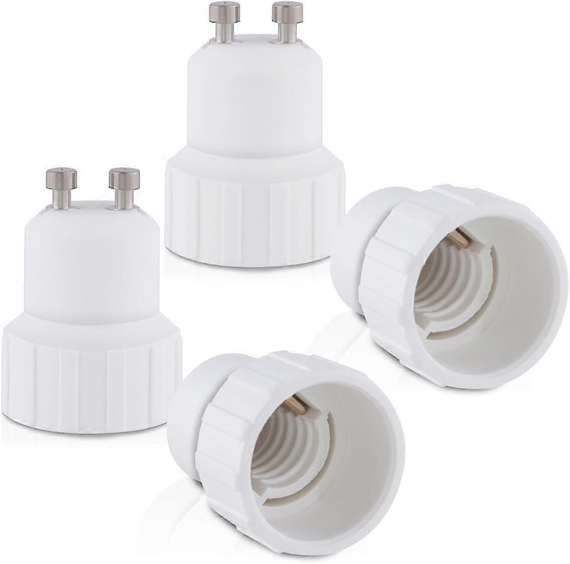 4x socket adapter - GU10 to E14 socket converter - Bayonet base lamp holder adapter