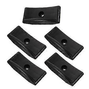 5pcs Dumbbell Saddles: Portable Dumbbell Cradle Rack Stand - Plastic Hollow Design With Hole - Home Gym Fitness Equipment Storage For Indoor Outdoor U