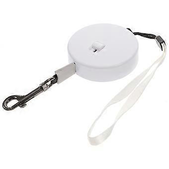 Retractable Dog Walking Leash Rope for Pets 2Pcs White Version