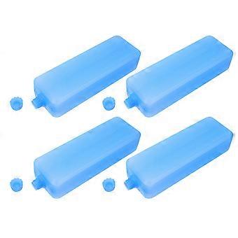 4pcs Reusable Ice Box for Air Cooler Long Lasting Cooling Packs Ice Storage for Freezer Quiet Design Energy Saving Portable Cooling Box for Home