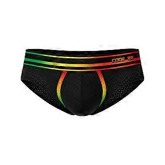 CODE 22 Pride Brief Black | Heren Ondergoed | Heren Slip