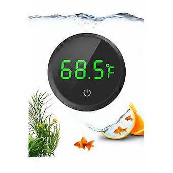Digital Aquarium Thermometer, Wireless Touch Stick with LED Display, 1F Accuracy for Fish Tank Monitoring