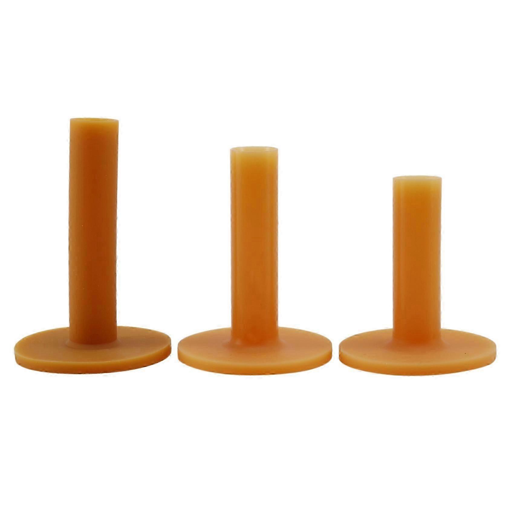 3 Piece Coffee Durable Tee Driving Range 60/ 70/ 80 mm