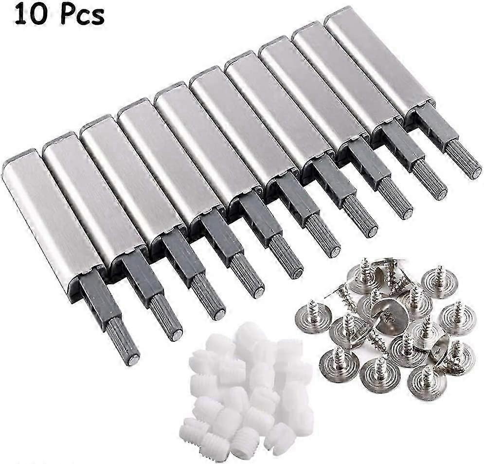 Door Damper,10pcs Damper Buffer Push to Open Latch, Push to Open System Damper Buffer