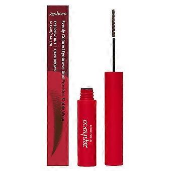 Zephoco Deep Brown Red Charm Makeup Dyeing Eyebrow Cream -kulmakarvavoide, joka parantaa kulmakarvojen muotoa ja tekee niistä sileät eikä helposti haalistu. Silkkiväriä renderöivä voide.