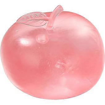 RUIYUE Apple Squishy, 2026 New Slow Rising Stress Relief (Pink) | Realistic Green Apple Shaped Squeezes Balls, Soft Cute Fruit Anxiety Relief for