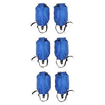 Waterproof Hiking Gaiters Lightweight Durable Nylon Leg Protection Adjustable Fit for Men and Women