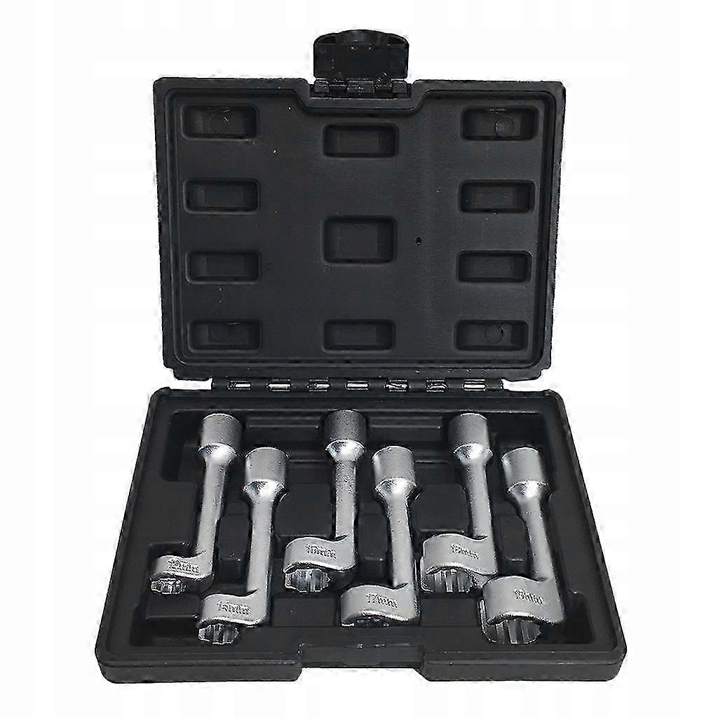 6PCS Ratchet Wrench Set with Reversible Ratcheting Spanner Kit