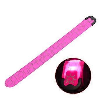 Hardlooparmband met LED-verlichting voor 's nachts, veiligheidsarmband voor fietsen, sportarmband, beenwaarschuwingsarmband, oplaadbare polsband met 3 standen.