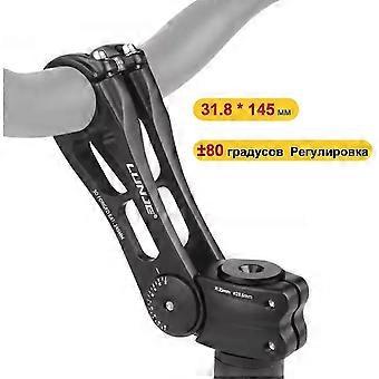 LUNJE mountain bike stem made of high-strength, adjustable aluminum, 145 mm steerer tube length, bicycle parts-SNNGV