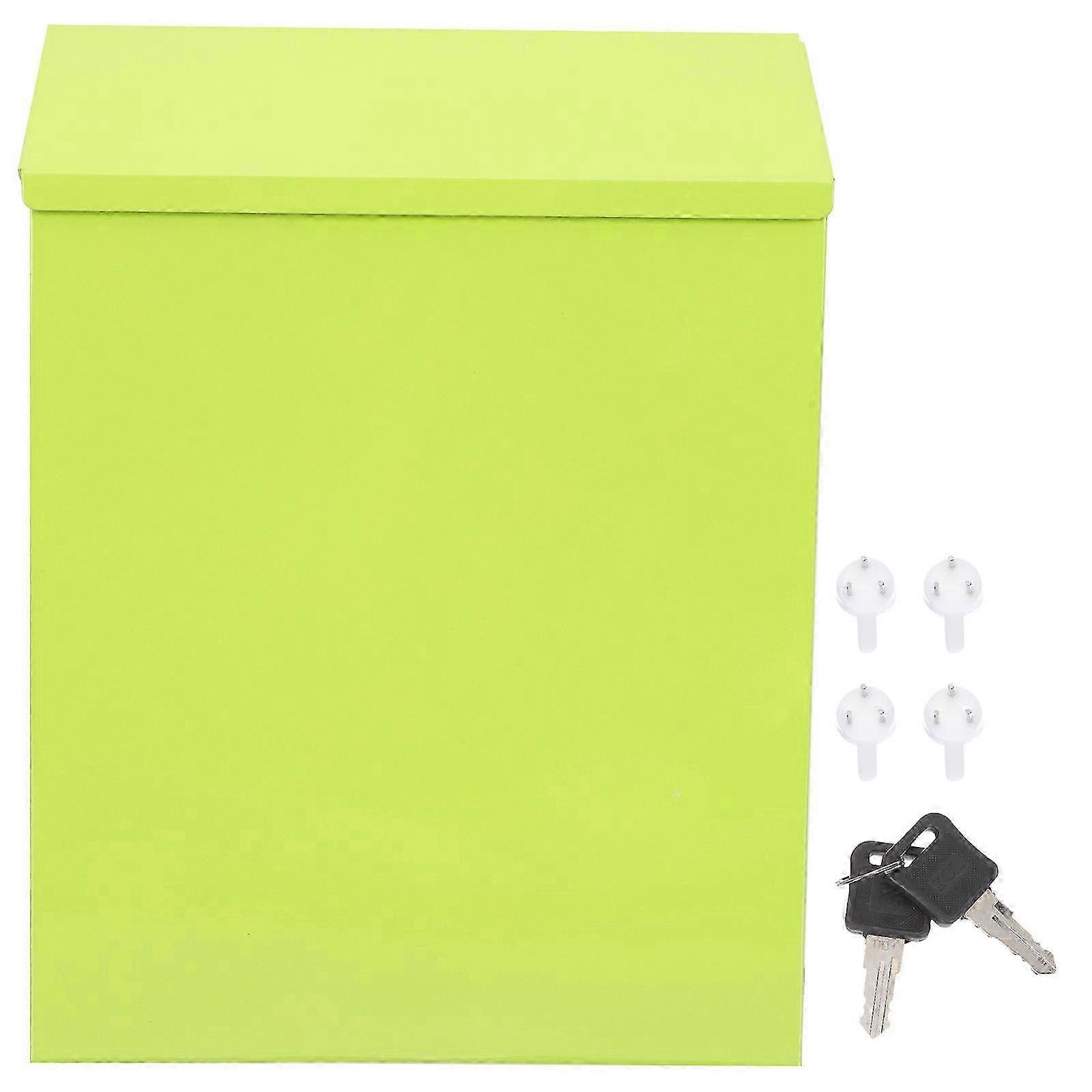 Household Letter Box Wall-mounted Mail Box Multi-function Drop Box Letter Accessory