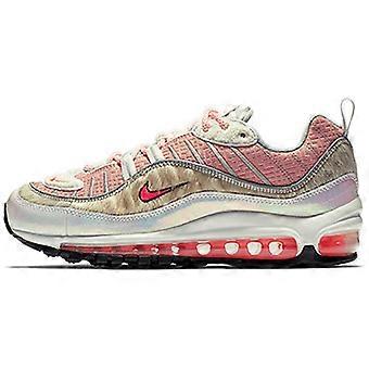 Chaussures de running Nike Air Max 98 basses à coussin d'air pour femme, rose BV6653-616