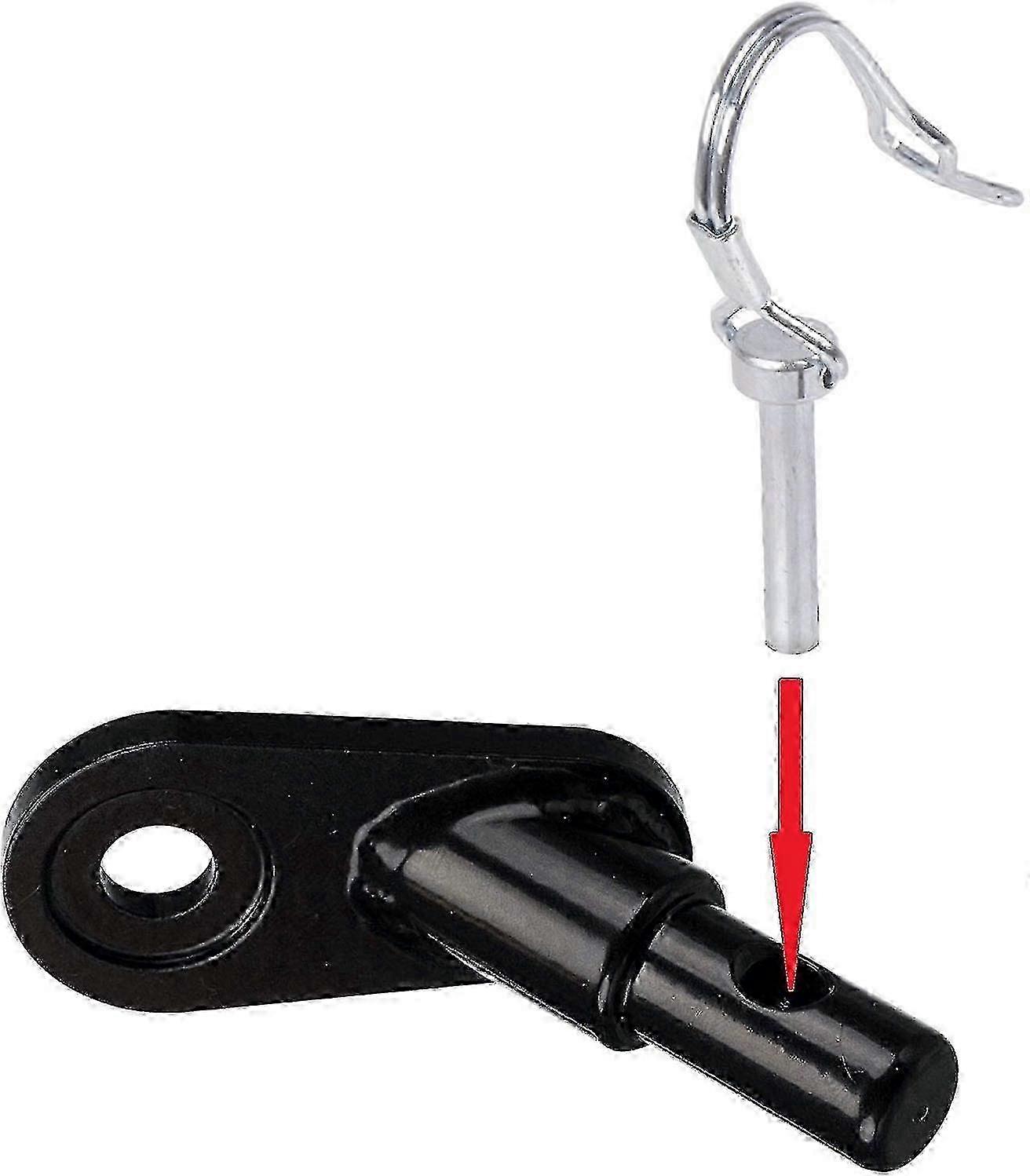 Bicycle Trailer Coupling with Locking Pin 1x Bicycle