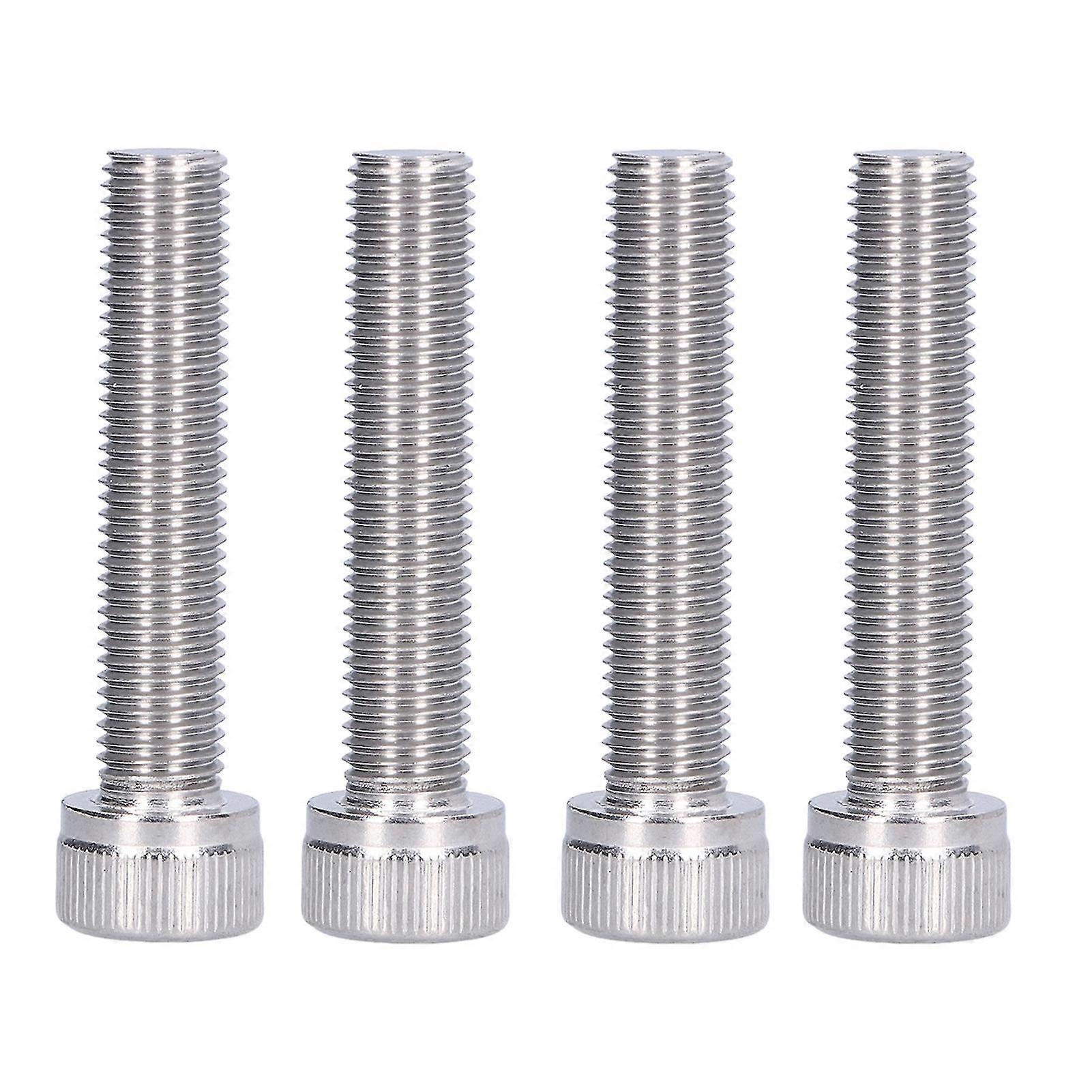 4pcs M10x45 A2 Stainless Hex Bolt