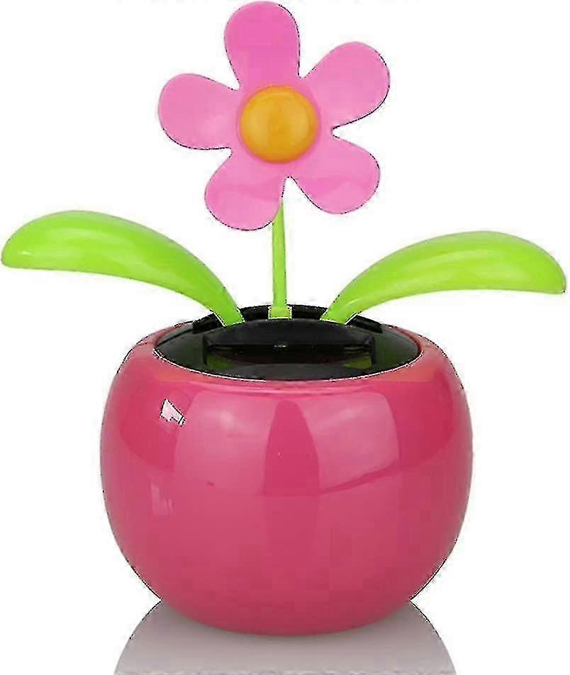 Light-Activated Nodding Flower Figurine