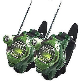 Ultra-Lightweight Rechargeable Night-Light Walkie Talkie Watches