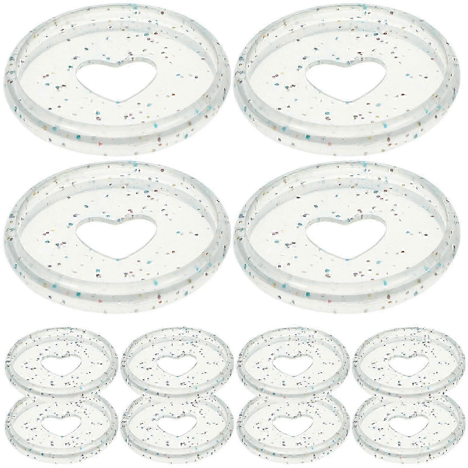 50Pcs Planner Discs Loose-leaf Bind Discs Binding Discs Small Binding Discs Notebook Binding Discs CSC-WHBYV