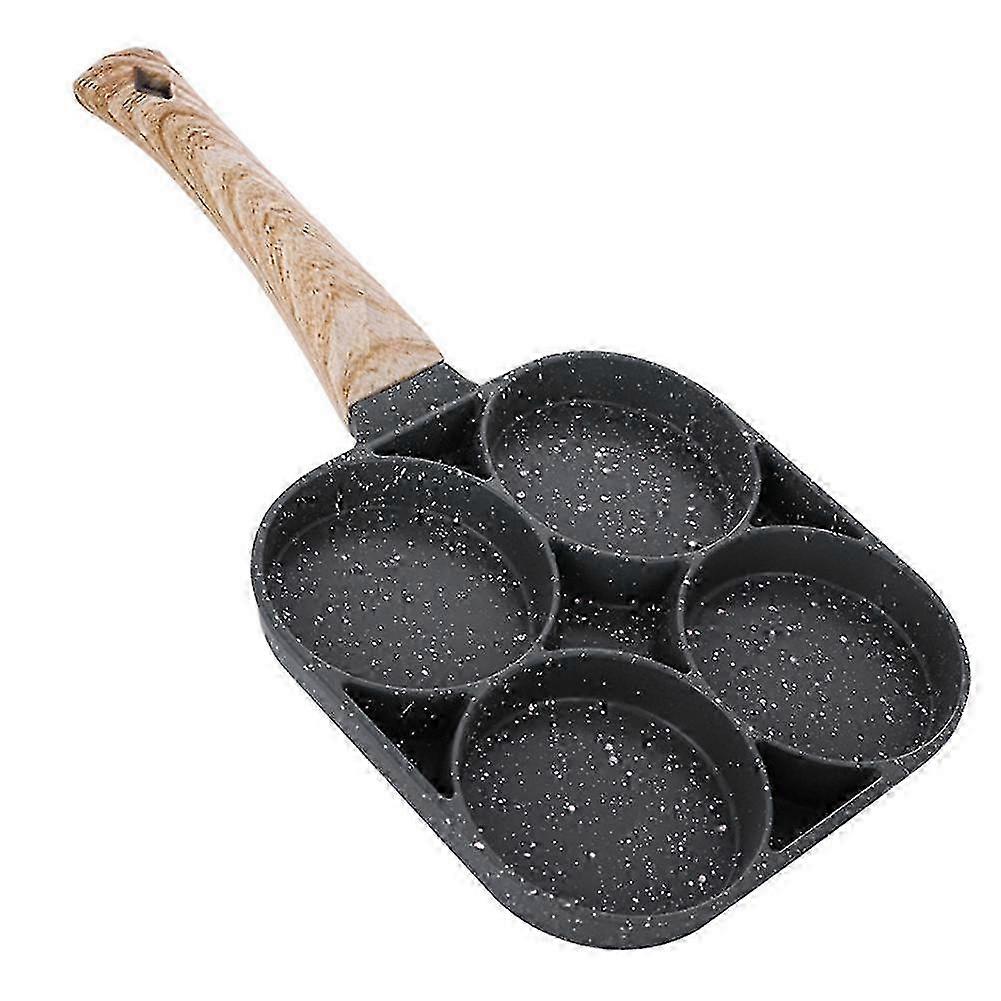 Wheat Stone Four-Hole Omelette Pan