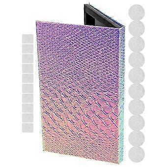 Empty Magnetic Eyeshadow Palette Makeup Case with Refillable Pans, 1 Set Container-bhkj