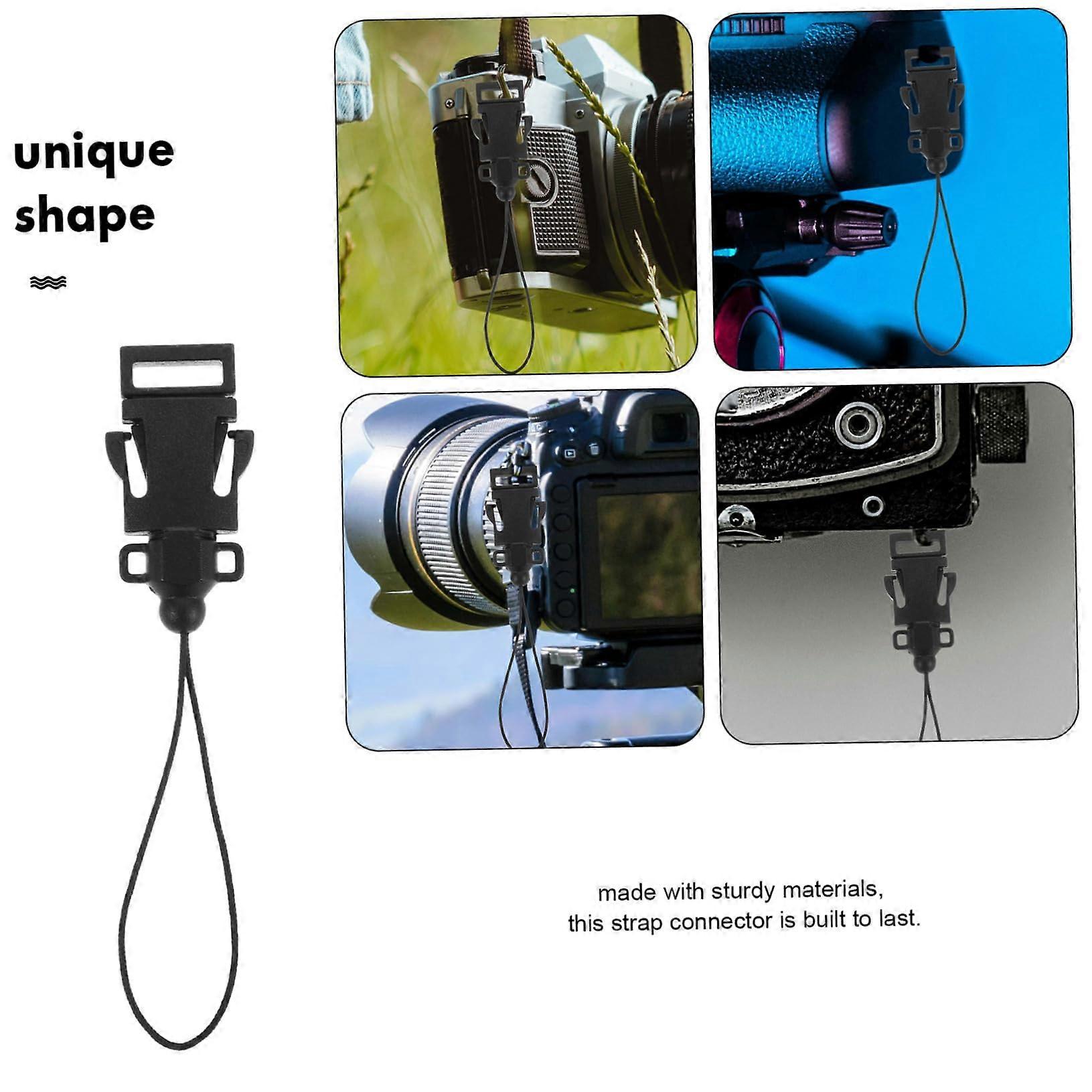 4Pcs Quick Release Camera Strap Clip Adapters for DSLR to Mirrorless Conversion Secure Outdoor Attachment