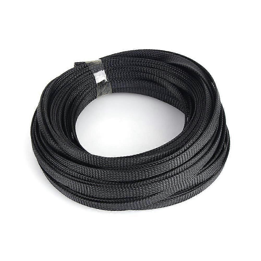 10mm Expandable PET Cable Sleeve Black