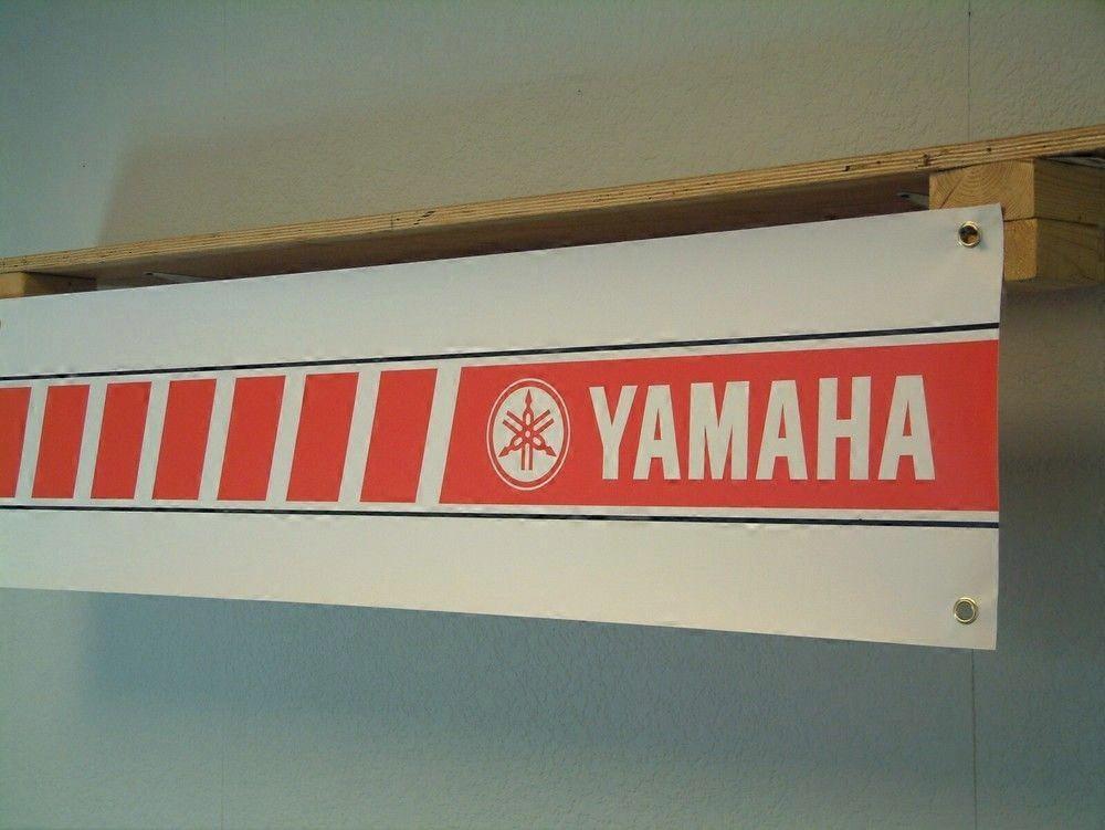 Yamaha Red Speedblock Banner HF0993
